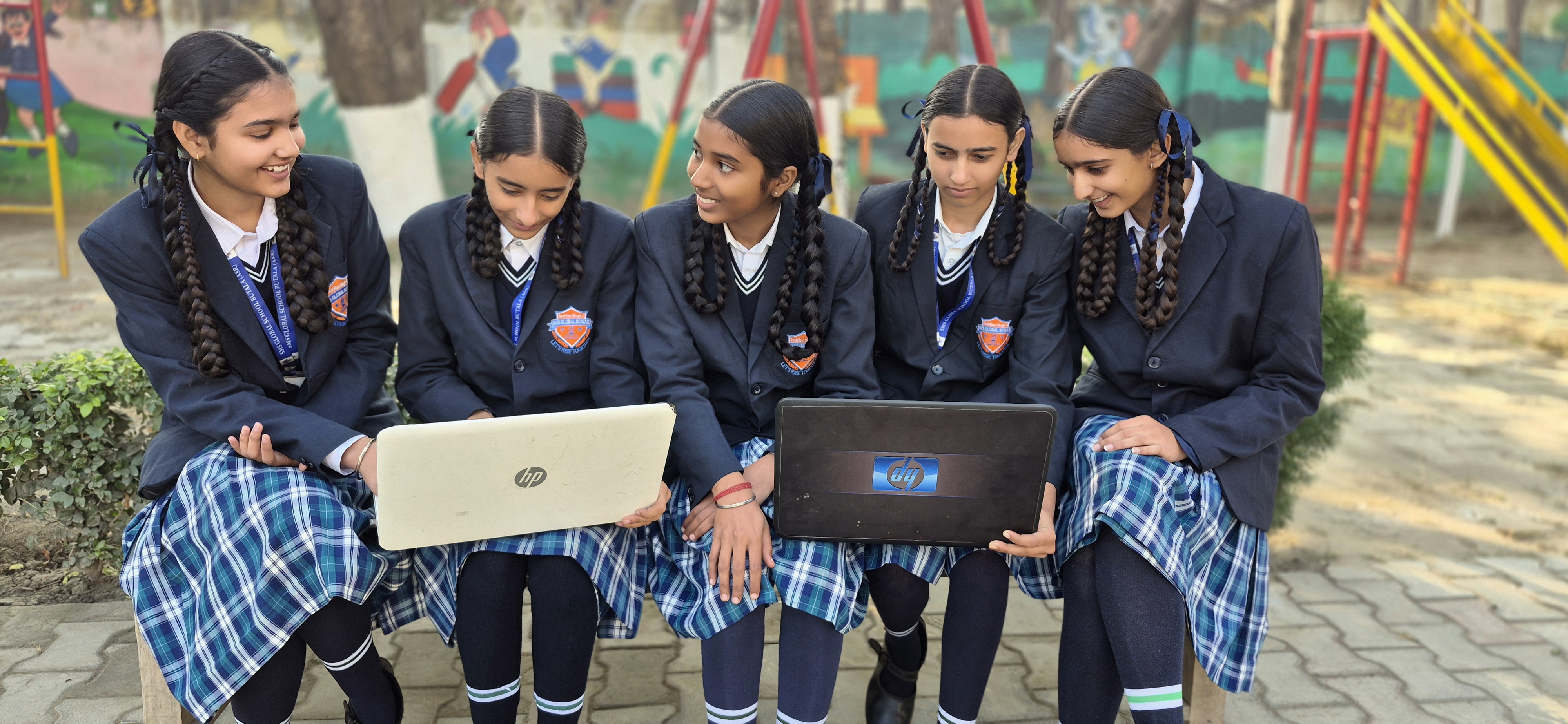 Air-conditioned classroom at SMS Global School
